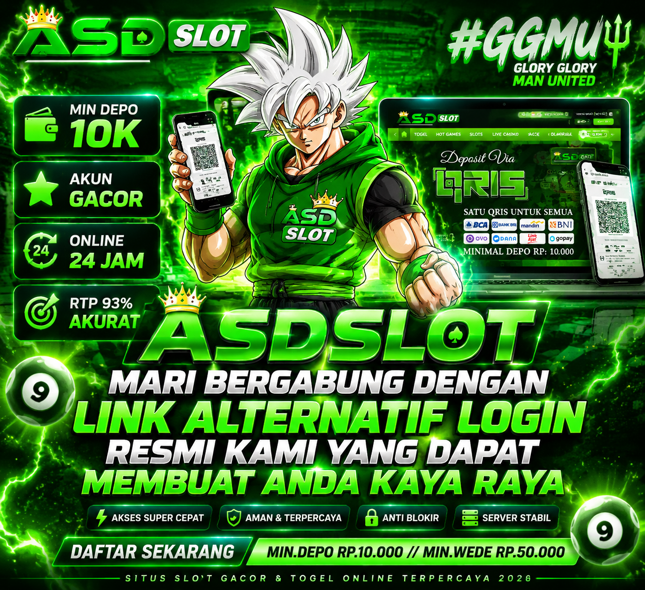ASDSLOT : Situs Togel Online Terpercaya dan Link Daftar Resmi 